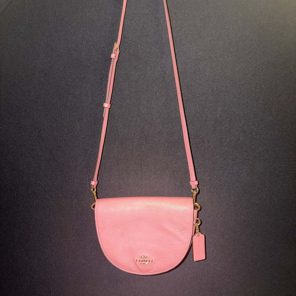 Coach Leather Crossbody Bag - Pink Crossbody Bags, Handbags - CCH130605